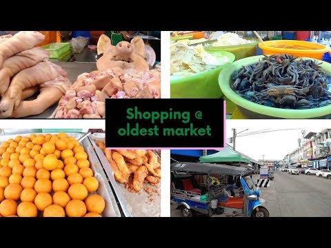 Oldest Market in Korat, Thailand | English Subtitles