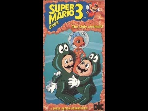The Adventures Of Super Mario Bros. 3: The Ugly Mermaid (Full 1994 Walt Disney Home Video VHS)