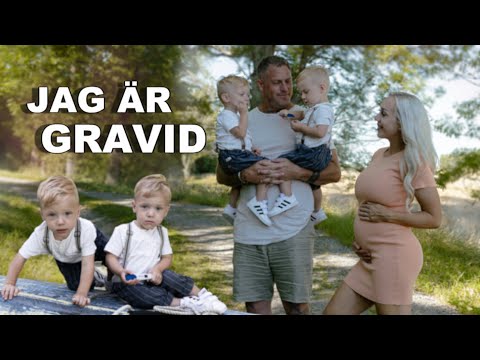 JAG ÄR GRAVID MED VÅRAT TREDJEBARN !! |vlogg