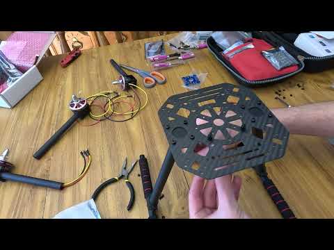 Assembling the KIT HGDRONEK66 drone kit