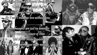 Can&#39;t Imagine L♥ve Without Y♥u 💕 Stevie Wonder