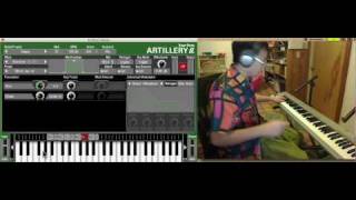 Glitch piano made easy redux with Sugar Bytes Artillery II