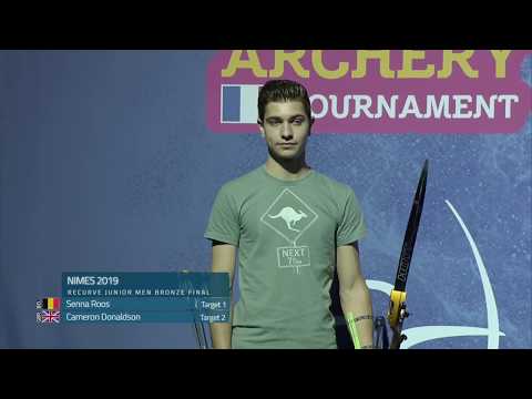 Roos (BEL) vs Donaldson (GBR) - Bronze Classique Juniors Hommes | Nîmes 2019