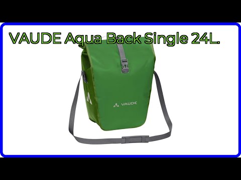 BEWERTUNG: VAUDE Aqua Back Single 24L.. WESENTLICHE Einzelheiten
