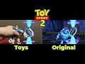 Toy Story 2 Opening Buzz Light Year Vs Evil Emperor Zurg Scene VS Live Action Toys
