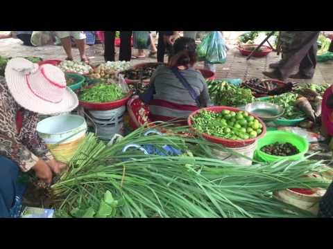 Foods in Cambodian Market - Natural Living In The Market - Amazing Village Food
