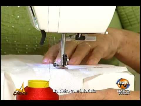 Programa Artes da Elaine 14-02 Bolsinha de entretela