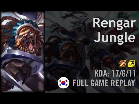 Rengar Jungle vs Rek'Sai - Mickey - KR Challenger Path 5.24