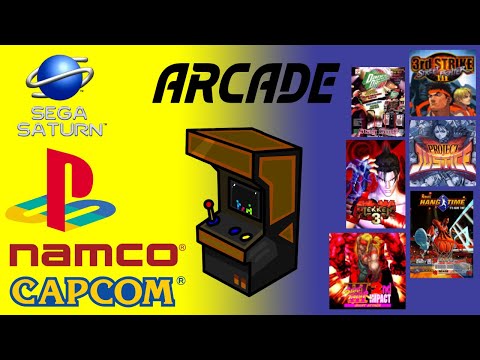 90s Arcade Jungle Mix // Arcade, PS1, Sega Saturn // 1hr Ambient Drum and Bass Mix - *With Gameplay*