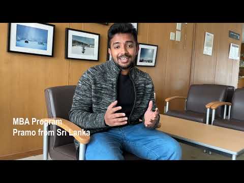 観光経営学科 Meet Pramo from Sri Lanka