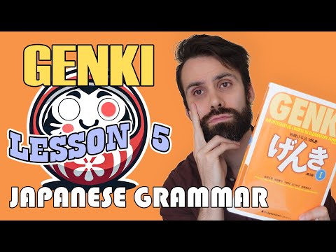 Learn Japanese with GENKI: Lesson 5 - い and な adjectives and more