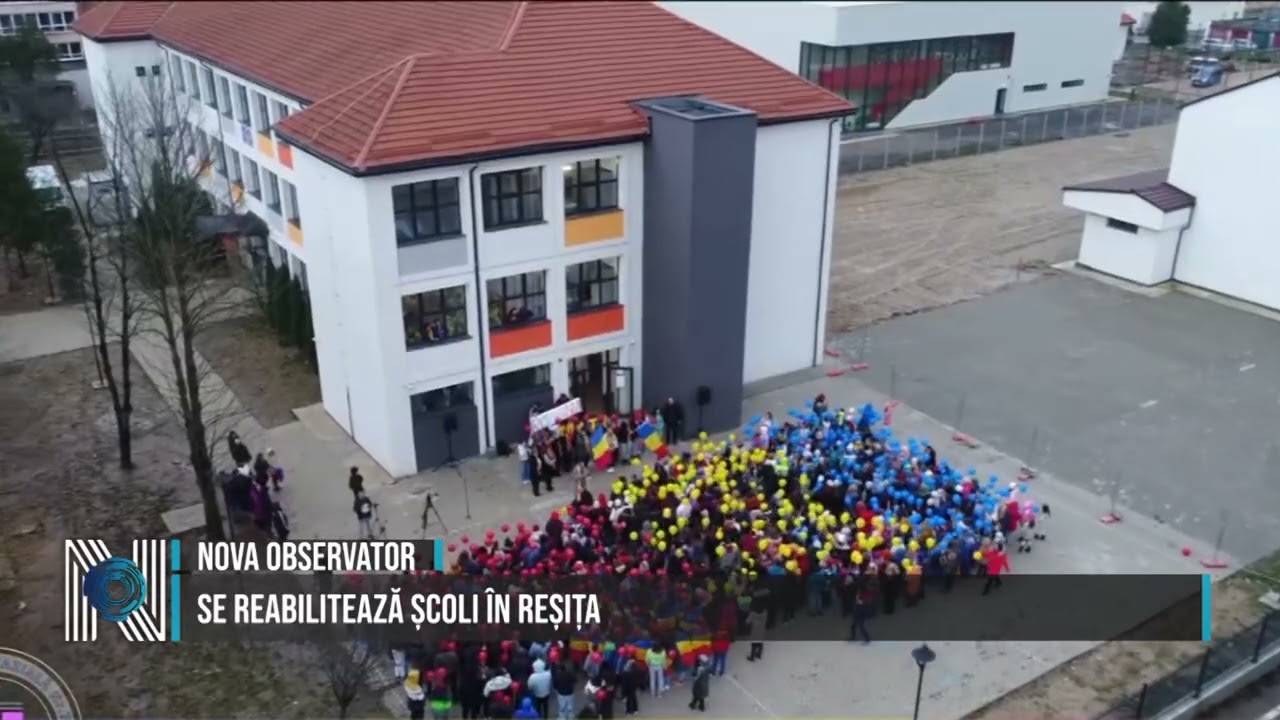 Se reabilitează școli în Reșița