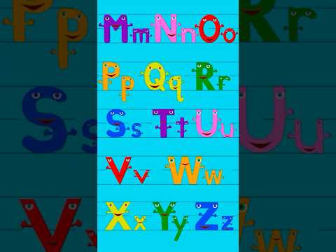 Big and Small Letters Song M - Z