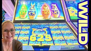 King Khufu legendary session with max bets, max wins, 8 bonus rounds, full scree