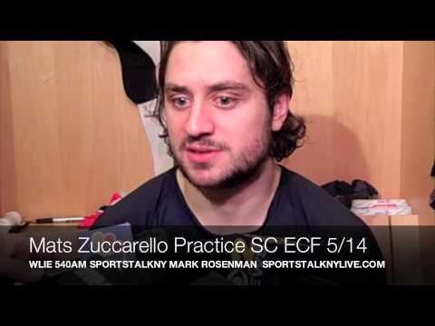 Mats Zuccarello/WLIE 540AM SPORTSTALKNY MARK ROSENMAN ECF PRACTICE