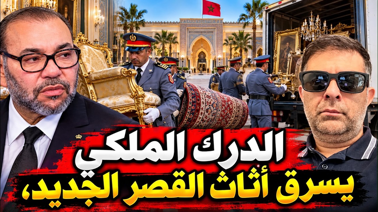 مصدر موثوق الدرك الملكي يسرق أثاث القصر