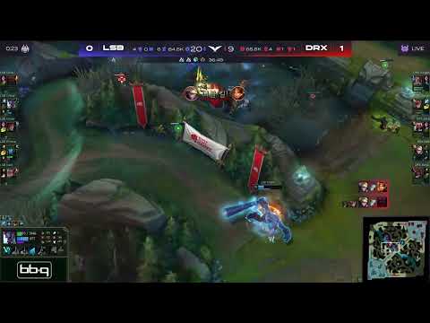 DRX Deft Insane 2k Team Fight vs LSB | LSB vs DRX | 2022 LCK Regional Qualifier