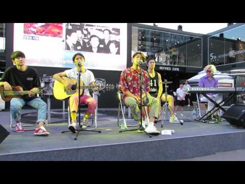 잔나비(JANNABI)_150821_서른즈음에(김광석)Cover @부산해운대해수욕장(현대자동차 쏘나타 30주년)