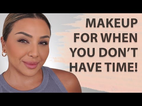 MAKEUP TUTORIAL FOR WHEN YOU DON’T HAVE TIME | NINA UBHI
