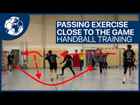 Passing Exercise - Close to the Game - Handballtraining Voigt SHEA | Handball inspires