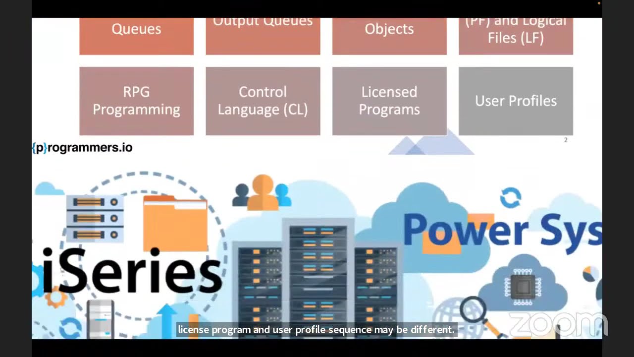 IBMi Introduction session