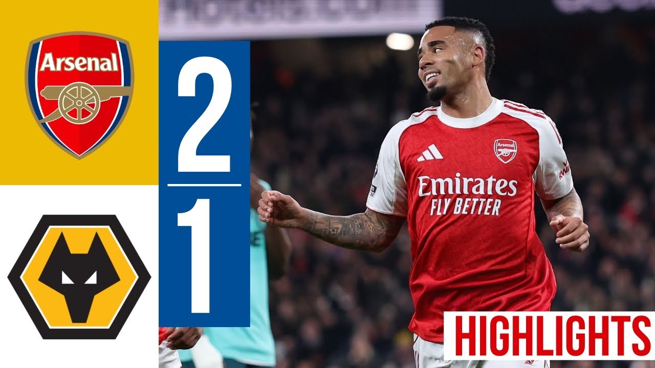 Arsenal vs Wolves Summary & Highlights