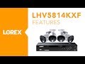 LOREX 4K Active Deterrence Security Camera System (LHV5814KXF)