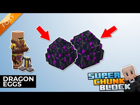 DRAGON EGGS | Super Chunk Block [6] | Minecraft Bedrock Edition 1.14 SMP