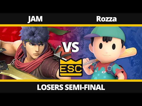 ESC 31 - Losers Semi-Final - JAM (Ike) Vs. Rozza (Ness) - SSBU Local Tournament