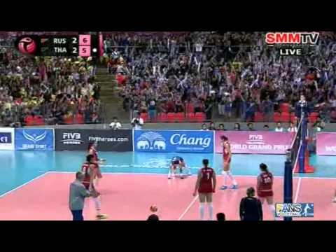 Thailand - Russia [Set 5] World Grand Prix 18-08-2013