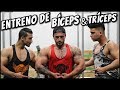 DESTROZA TUS BRAZOS| Entreno de Bíceps y Tríceps biseriado