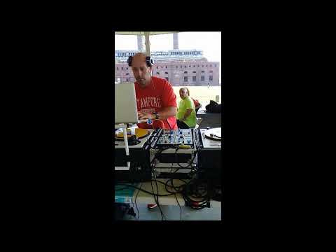 DJ SKAM on the set Yonkers,NY