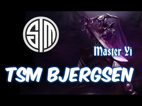 TSM Bjergsen MASTER YI vs Twisted Fate MID - LOL NA SoloQ Patch 5.12