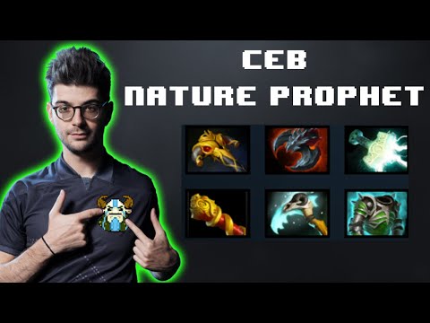 CEB NATURE PROPHET - DOTA 2 PRO PLAYER GAMEPLAY