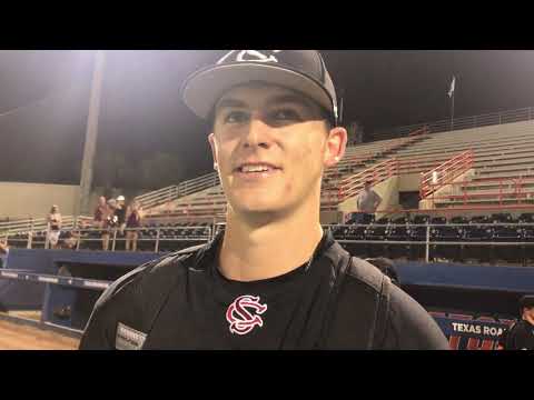 Cam Tringali after South Carolina's win 4/12/19