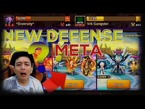 [CRAZY] VRK Gangster NEW DEFENSE META Top Siege Battle Summoners War