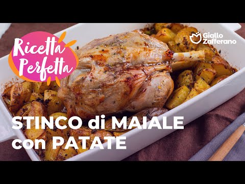 STINCO di MAIALE al FORNO con PATATE - RICETTA PERFETTA😍
