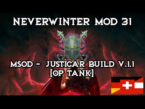 Neverwinter M31 - MSOD - Justicar Build V.1.1 [DE]