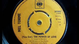 Northern - MEL TORME - You Got The Power Of Love - CBS 202065 UK 1966 Soul Mod Dancer