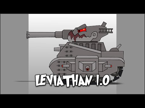 How To Draw Leviathan 1.0 | HomeAnimations - Cartoons About Tanks
