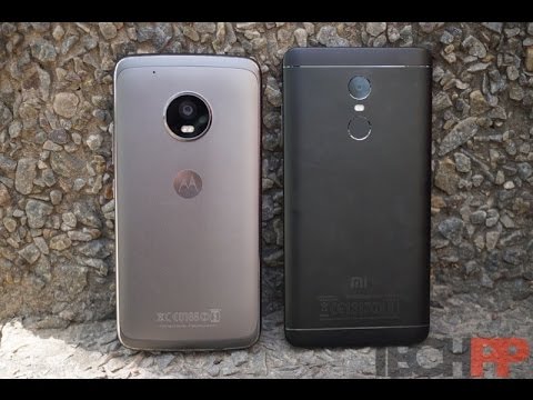 Moto G5 vs Redmi Note 4 Side by Side Comparision || Bend Test