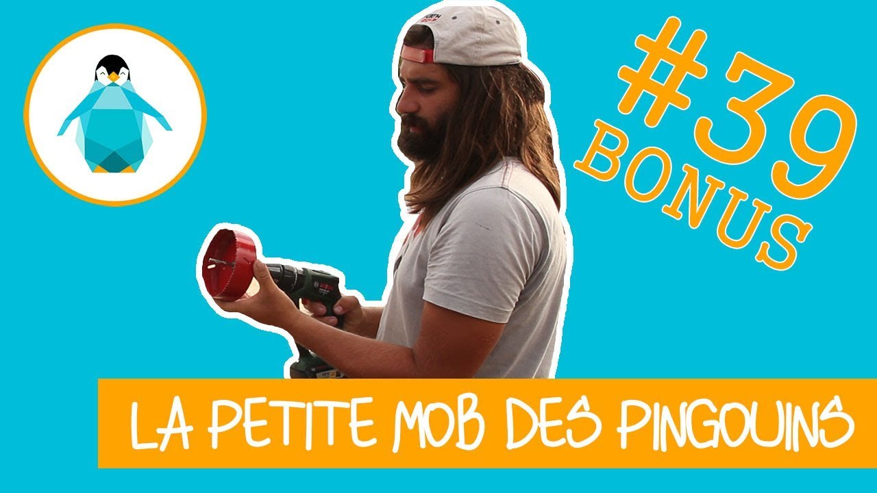 Percer à la scie cloche sur un trou déjà fait - LPMDP #39 Bonus