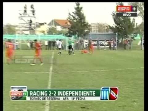 www.sabadogol.net RESERVA. RACING - INDEPENDIENTE. 22-5-2015. MATERIAL DE ESPN.