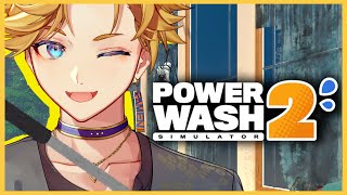 【POWERWASH SIMULATOR 2】Spend some time with me and time will disappear 【NIJISANJI EN | Yu Q. Wilson】