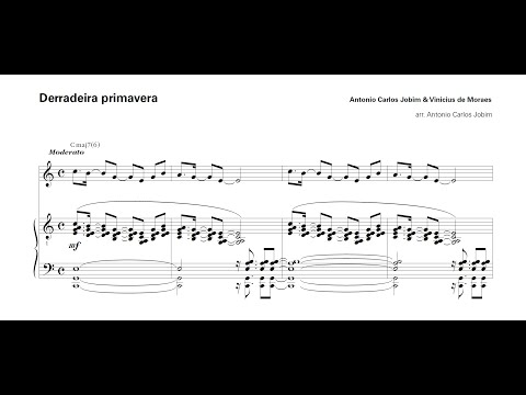 Derradeira Primavera - Antonio Carlos Jobim