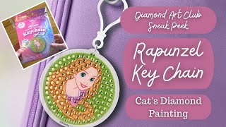 Diamond Art Club Sneak Peek | Rapunzel's Golden Glow Key Chain
