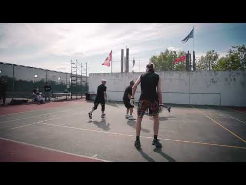 Compilation Video, Handball/Racquetball Tutorial, How To Build A 3-Wall Court in 20 mins, Winnipeg