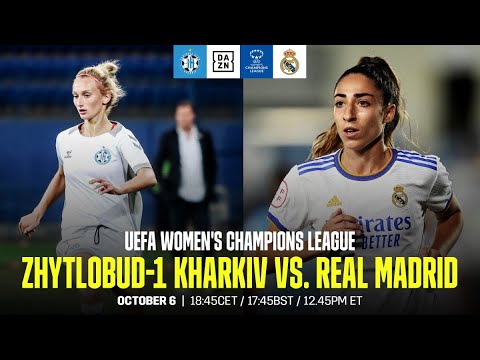 WFC Kharkiv vs. Real Madrid | UEFA Women's Champions League Matchday 1 Full Match