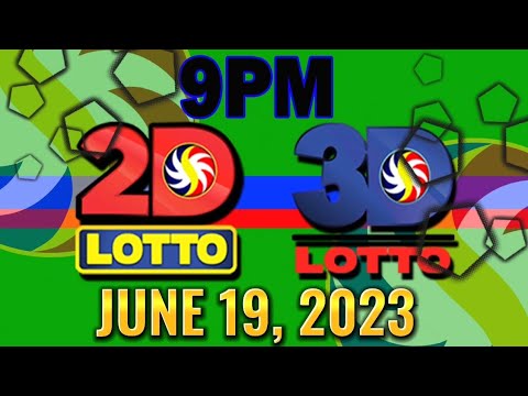 3D & 2D LOTTO 9PM RESULT TODAY JUNE 19, 2023 #swertres #ez2lotto #lottoresult #lottoresulttoday