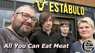 Eating out at Estabulo Wakefield, All You Can Eat Meat with 50% off #itsastakesything